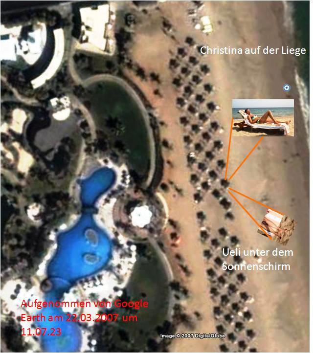 Google Earth hat uns beobachtet...