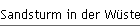 Sandsturm in der W�ste Gobi