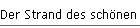 Der Strand des sch�nen Hotels