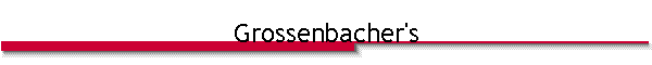 Grossenbacher's